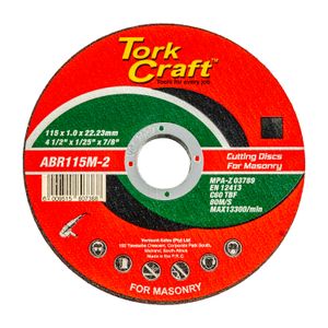 5 + 1 Free Cutting Disc For Masonry 115 X 1.0 X 22.2mm